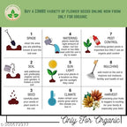 Mixed flower seeds