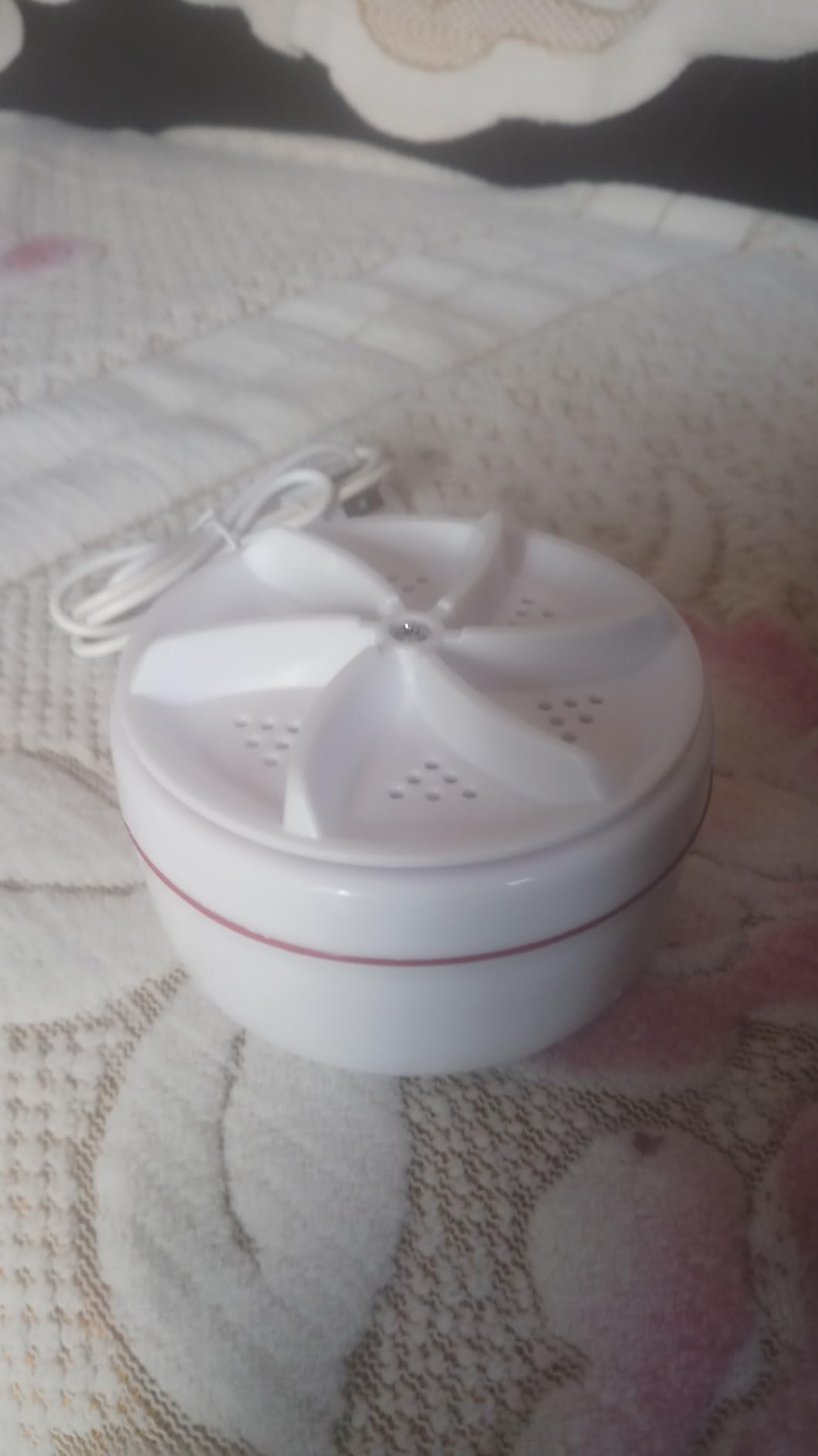 2In1 Mini Washing Machine Portable Rotating Ultrasonic Turbine Washer - UNOFLASH