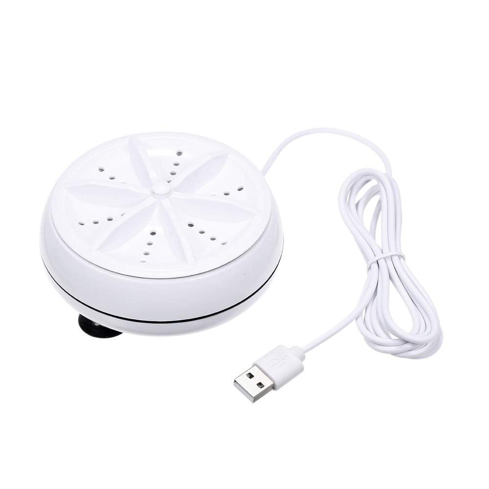 2In1 Mini Washing Machine Portable Rotating Ultrasonic Turbine Washer - UNOFLASH
