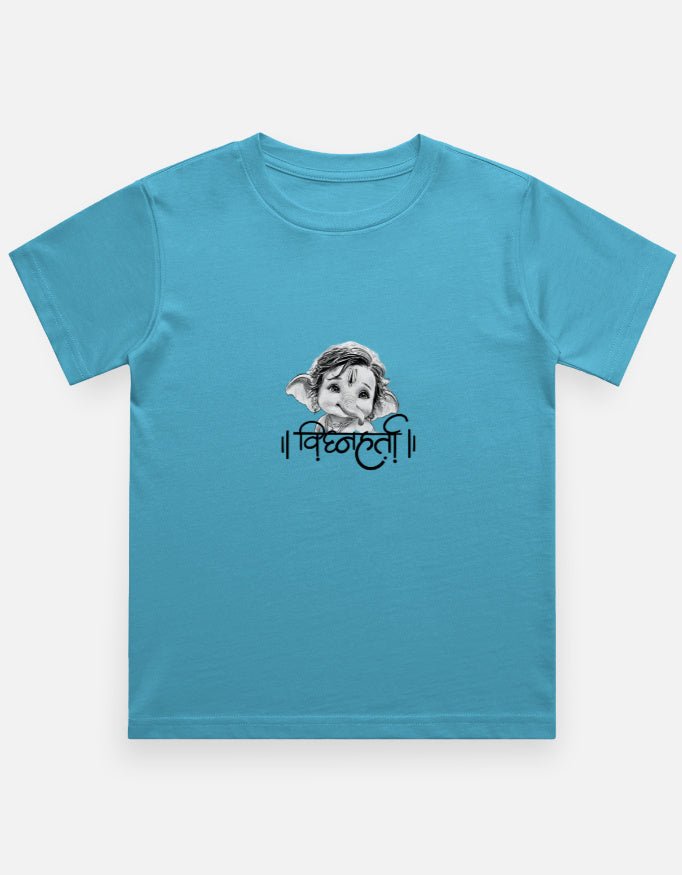 Boy's Crew Neck T-Shirt - UNOFLASH