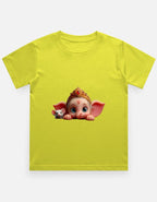 Boy's Crew Neck T-Shirt - UNOFLASH