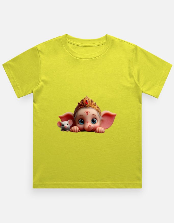 Boy's Crew Neck T-Shirt - UNOFLASH