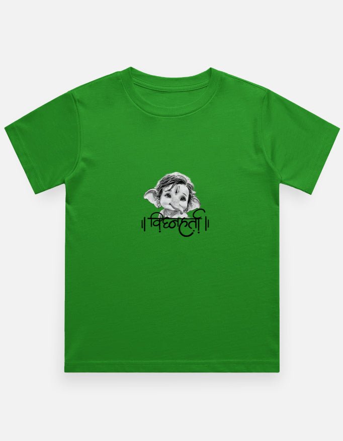Boy's Crew Neck T-Shirt - UNOFLASH