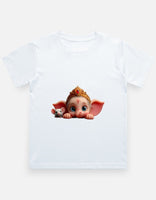 Boy's Crew Neck T-Shirt - UNOFLASH