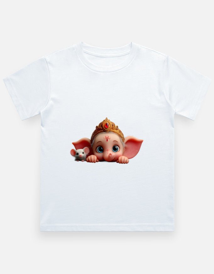 Boy's Crew Neck T-Shirt - UNOFLASH