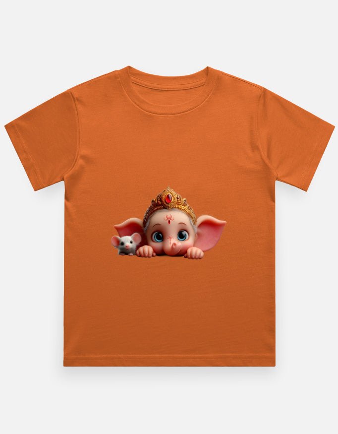 Boy's Crew Neck T-Shirt - UNOFLASH