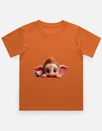 Boy's Crew Neck T-Shirt - UNOFLASH