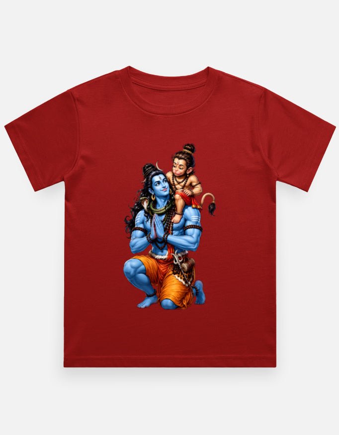 Boy's Crew Neck T-Shirt - UNOFLASH