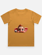 Boy's Crew Neck T-Shirt - UNOFLASH