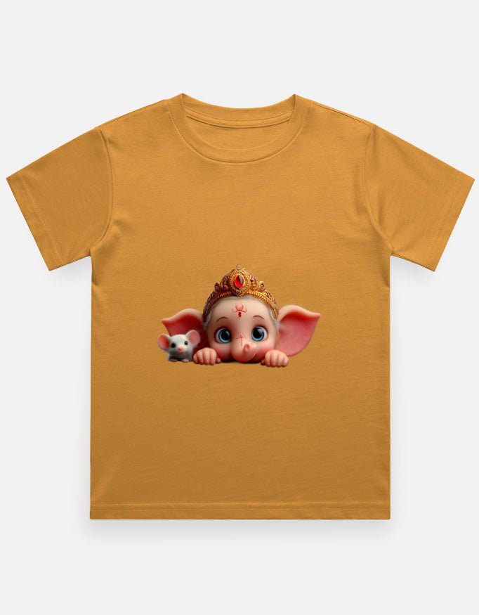 Boy's Crew Neck T-Shirt - UNOFLASH