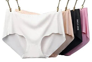 Women's Seamless Underwear for Women (Multicolor) (Pack of 3)