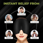 Migraine Relief Cap Headaches, Sinuses, Tension Relief Headache Relief Cap for Men & Women