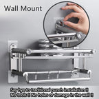 Wall Mount Screw Hooks for Kitchen Bathroom Bedroom Living Room 20 Pcs