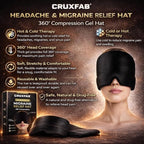 Migraine Relief Cap Headaches, Sinuses, Tension Relief Headache Relief Cap for Men & Women
