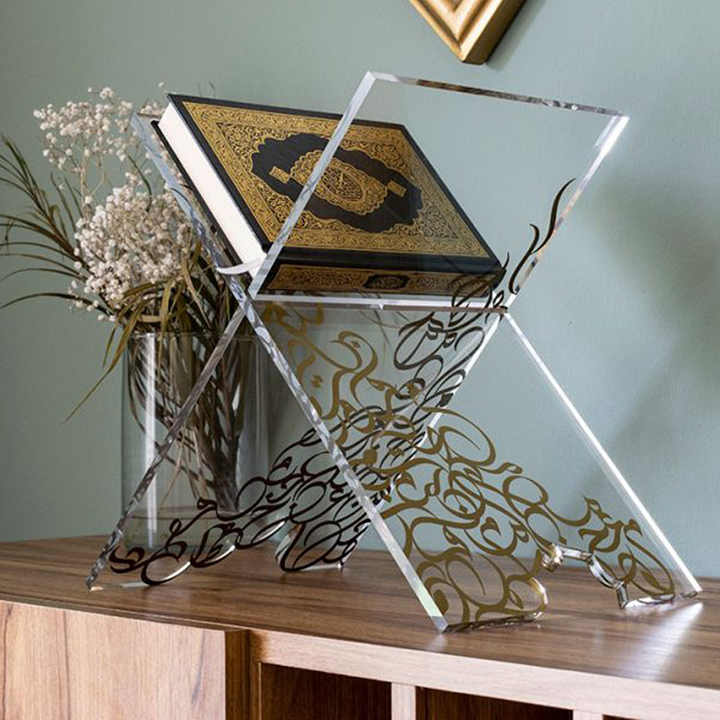 Crystal rehal book stand - UNOFLASH