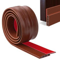 Door Gap Filler for Bottom of Door | Silicone Door Bottom Sealing Strip with Strong Adhesive - UNOFLASH