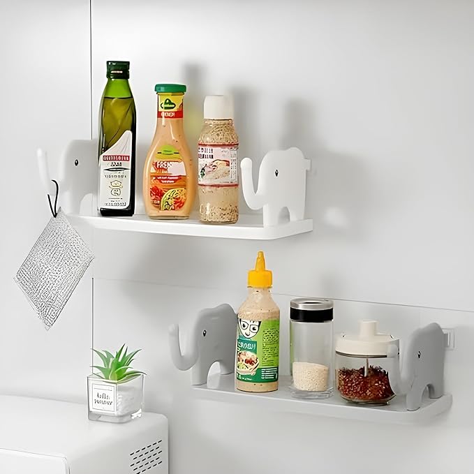 Elephant Shape Shelves Wall - UNOFLASH