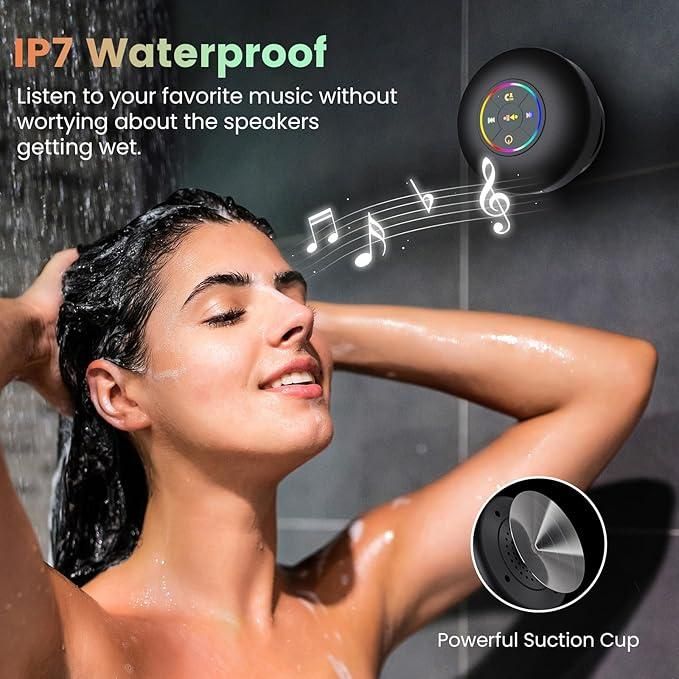 Large Suction Cup Waterproof Bluetooth Speaker - UNOFLASH