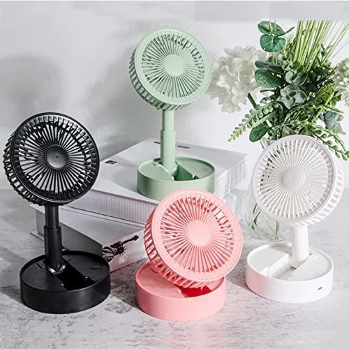 Mini Foldable USB Rechargeable Desk Fan Electric Desktop Fan - UNOFLASH