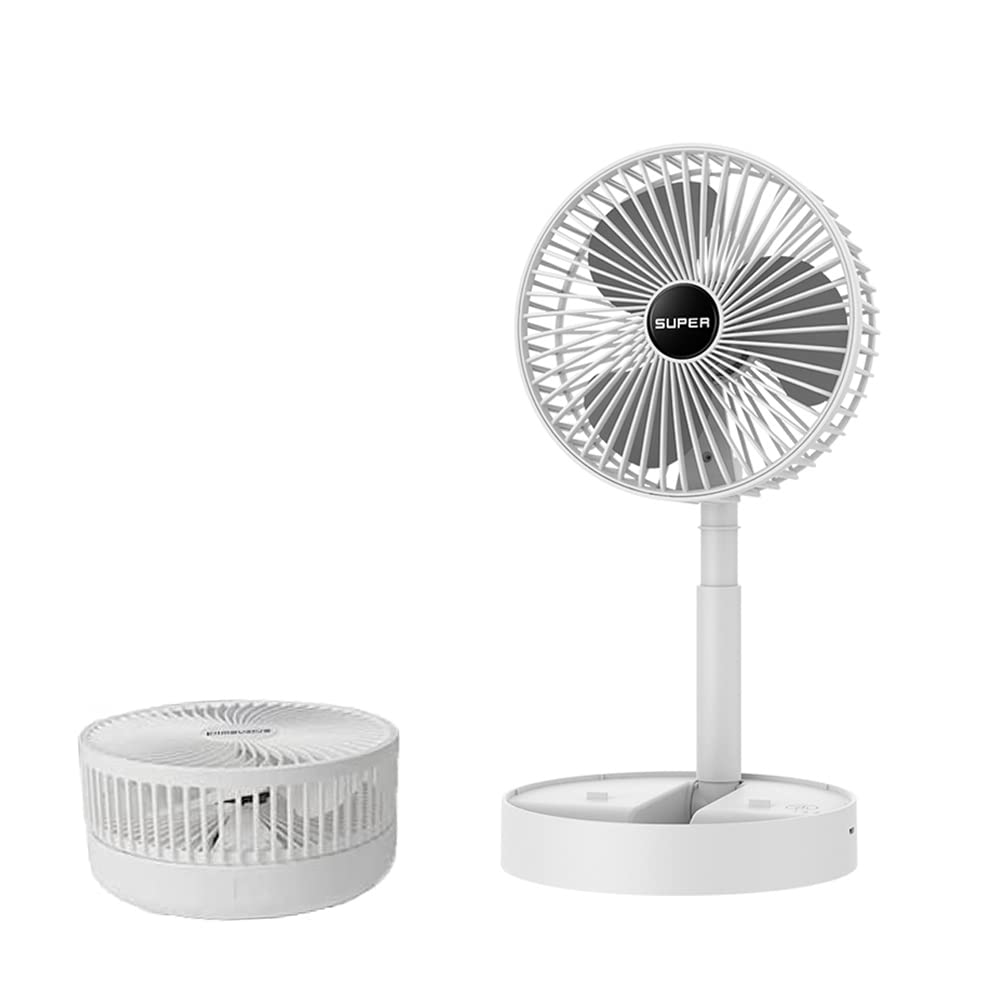 Powerful Rechargeable High-Speed Table Desk Fan - UNOFLASH
