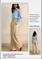 Beige wideleg