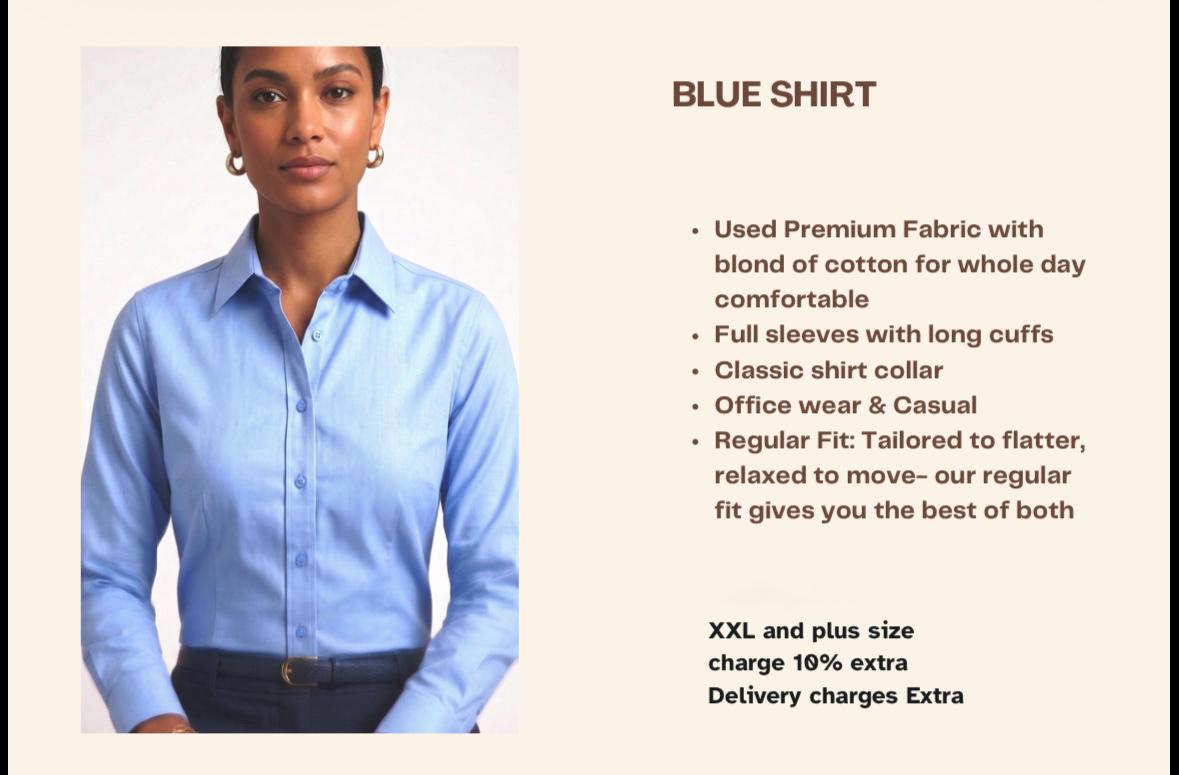 Blue shirt