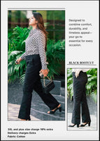 Black bootcut