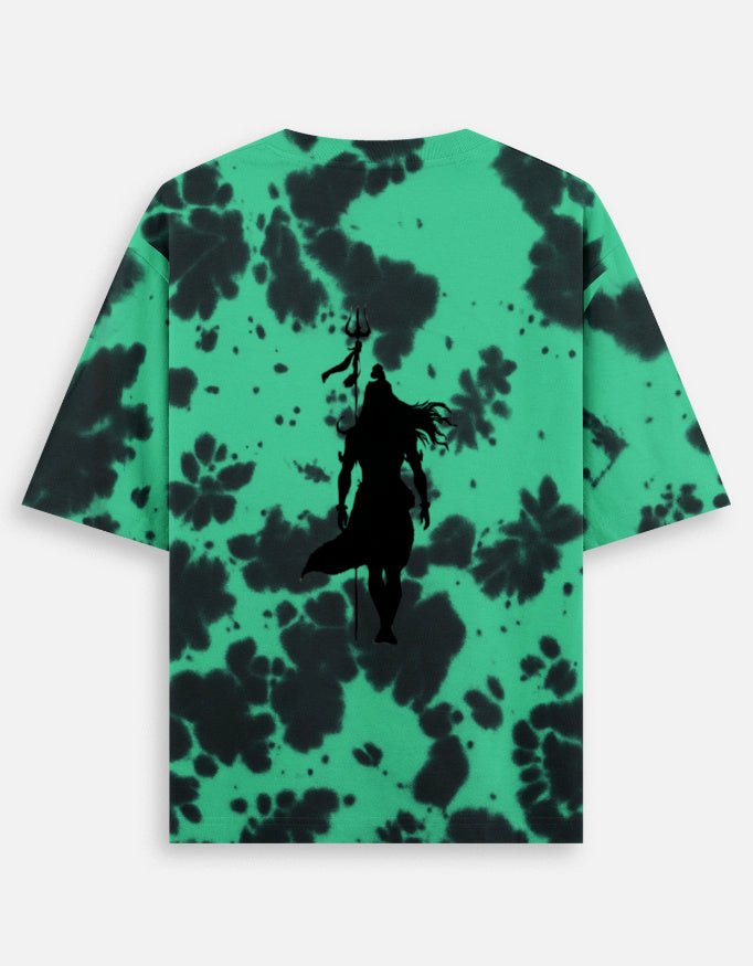 Unisex Tie Dye Oversized T-Shirt - UNOFLASH